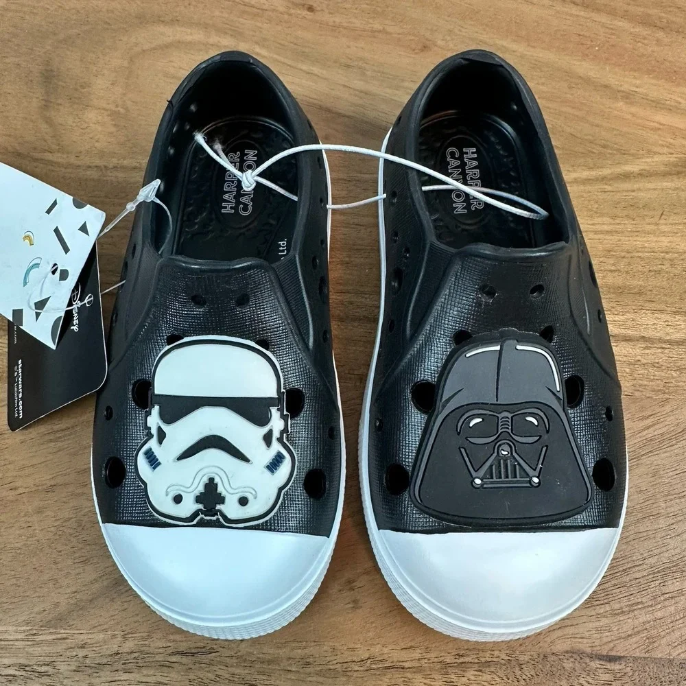 New‎ Little Kids Harper Canyon Disney Star Wars Water Slip On Shoe Sandals 6 C